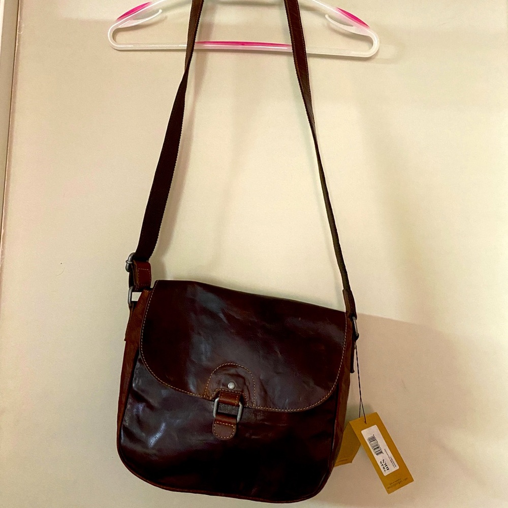 Jack George’s Genuine Leather Saddle Bag